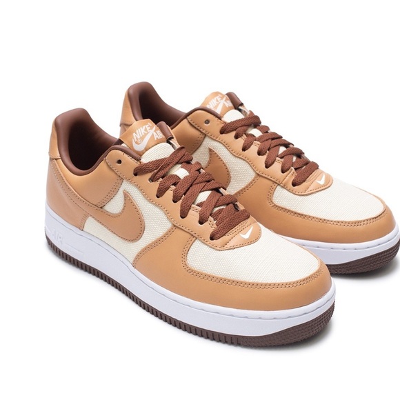 Nike Other - Authentic 100%🤩Nike Air Force 1 Low in Brown and Cream